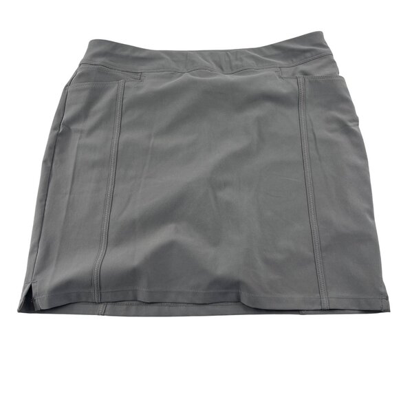 Adidas Women's Golf Skort Medium Gray Polyester Spandex - Picture 1 of 7